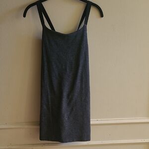 NEW Beyond Yoga Black Gray Spacedye Excercise Dress Sz S